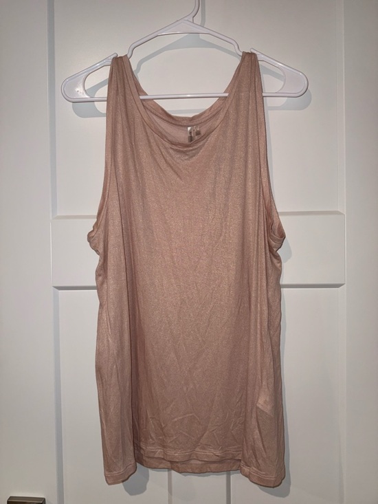 Banana Republic Tops - Banana Republic Metallic Blush Tank Top